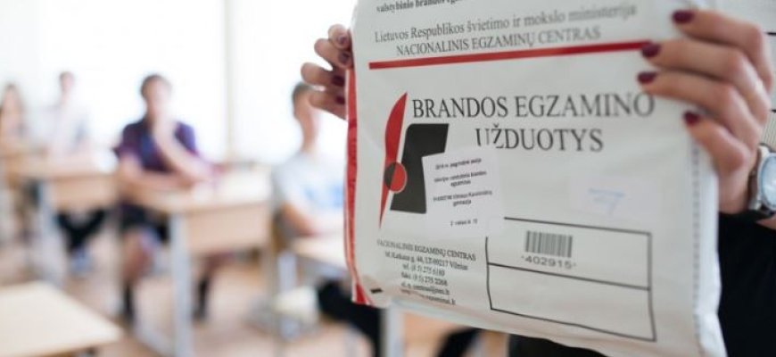 Kitą savaitę bus skelbiami brandos egzaminų rezultatai