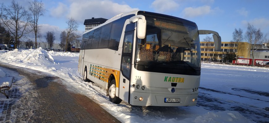 Keleivių dėmesiui