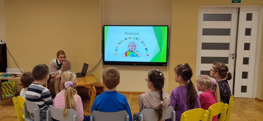 Priešmokyklinio ugdymo grupės vaikai dalyvaus projekte