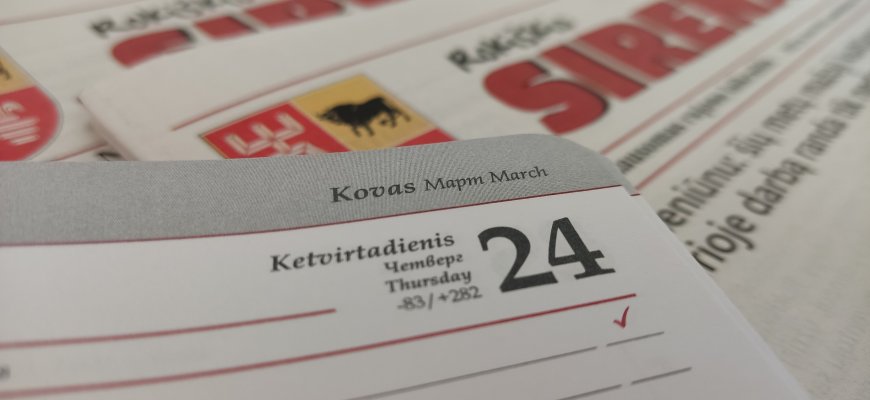 Kovo 24-oji Lietuvoje ir pasaulyje
