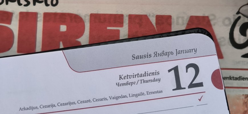Sausio 12-oji Lietuvoje ir pasaulyje