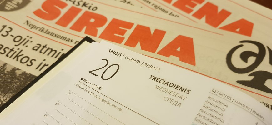 Sausio 20-oji Lietuvoje ir pasaulyje
