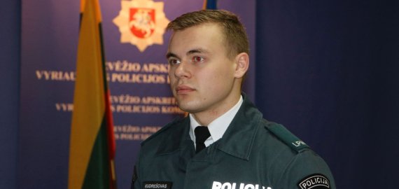 Rokiškėnas Lukas pasižadėjo ištikimai ir sąžiningai tarnauti Lietuvos Respublikai (foto)