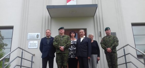 Laisvės kovų istorijos muziejuje apsilankė Lietuvos kariuomenės vadas