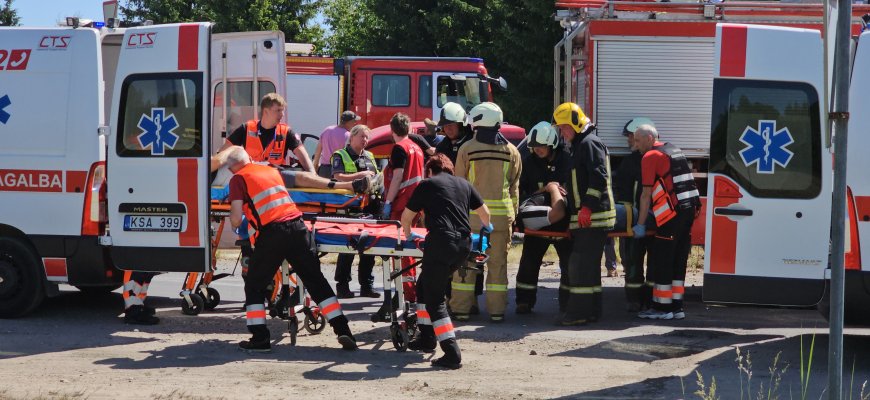 Rokiškio prieigose – skaudi avarija (video+foto)
