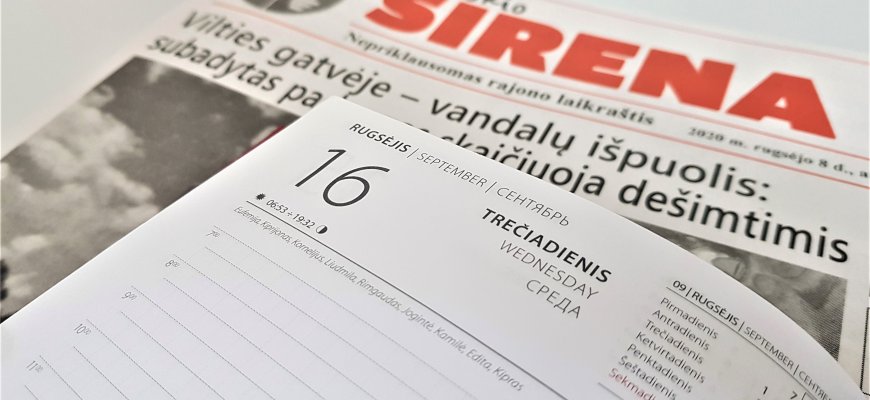 Rugsėjo 16-oji Lietuvoje ir pasaulyje
