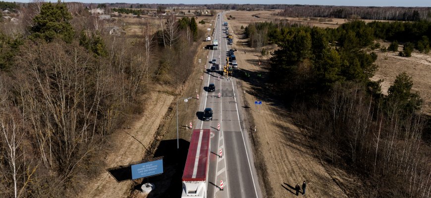 Įsibėgėja „betonkės“ rekonstrukcijos darbai – pradedamas kloti naujas asfaltas