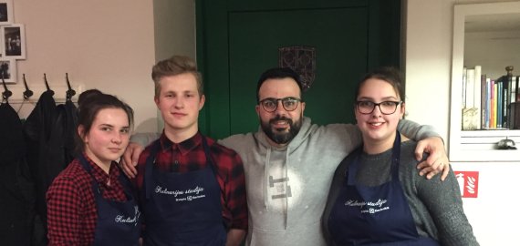 Obelių gimnazijos dešimtokai turėjo galimybę gauti vertingų pamokų iš gerų restoranų šefų