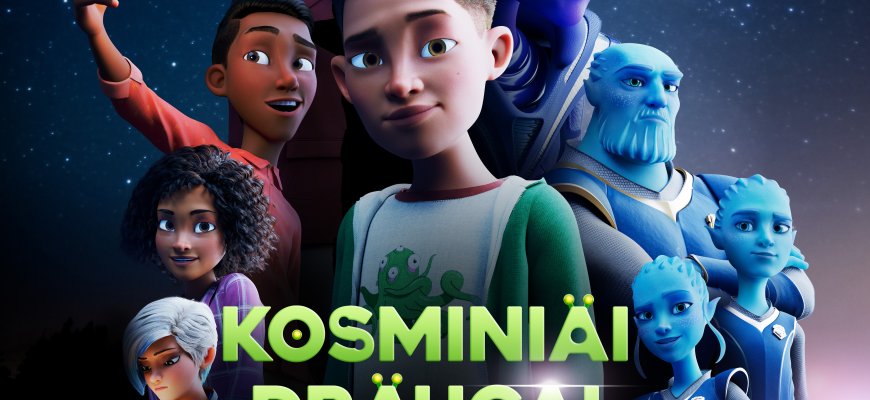 Rokiškio kultūros centre - animacinis filmas „Kosminiai draugai“