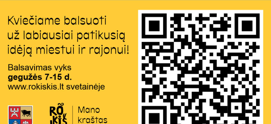 Kviečia balsuoti už gyventojų idėjų projektus