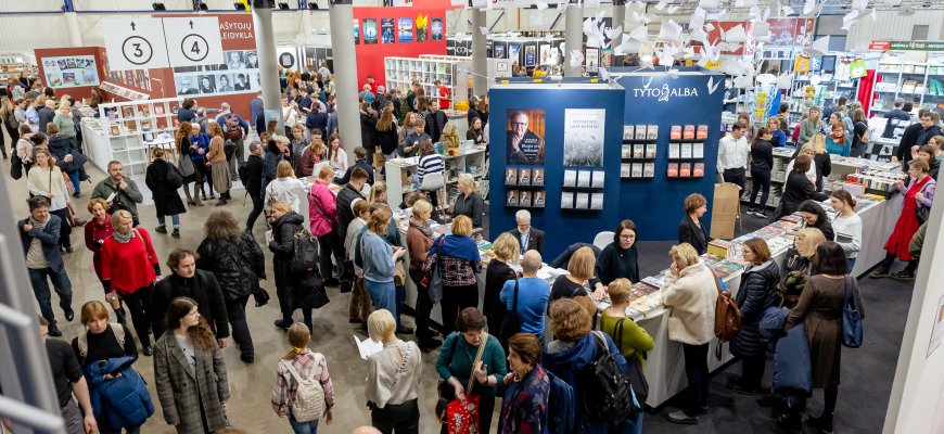 Prasideda jubiliejinė 25-oji Vilniaus knygų mugė