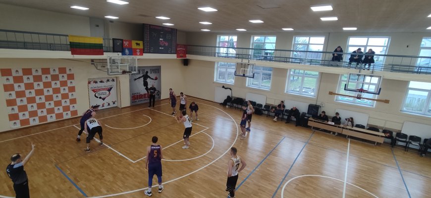 Mažų miestelių krepšinio lyga B diviziono ketvirtfinalis Rokiškio „Entuziastai“ – Kelmės „KK Tritaškis“ (video)