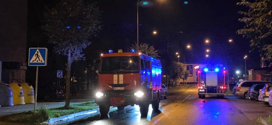 Pirmadienio vakarą - netikras aliarmas Jaunystės gatvėje