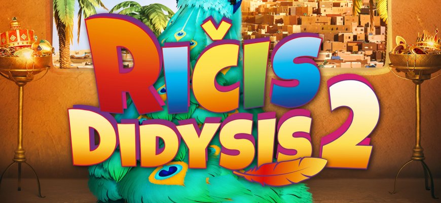 Rugsėjo 19 d. Rokiškio kultūros centre - animacija visai šeimai „Ričis didysis 2“