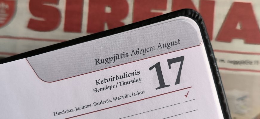 Rugpjūčio 17-oji Lietuvoje ir pasaulyje