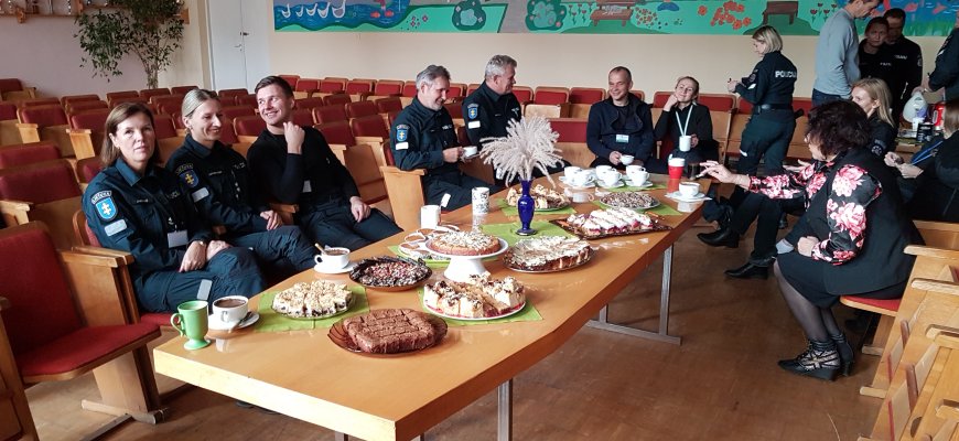 Pyragų dieną šventė ir Rokiškio policija