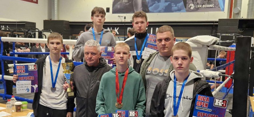 Sėkmingas rokiškėnų pasirodymas kikbokso čempionate Latvijoje