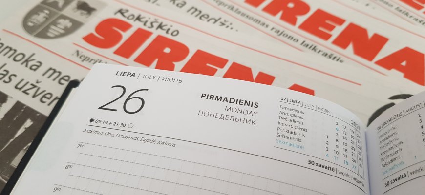 Liepos 26-oji Lietuvoje ir pasaulyje