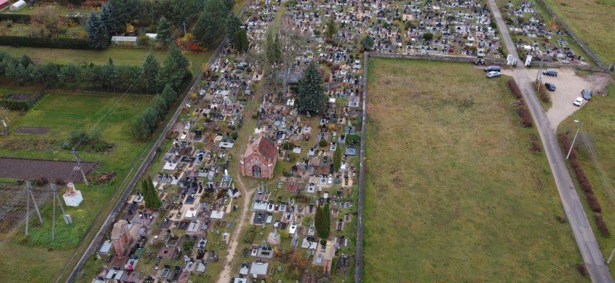 Rajono kapinėse išvydę droną - nenustebkite