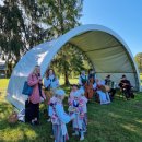 L. Šepkos parkas vėl sulaukė būrio, šį kartą, mažųjų šokėjų (foto+video)