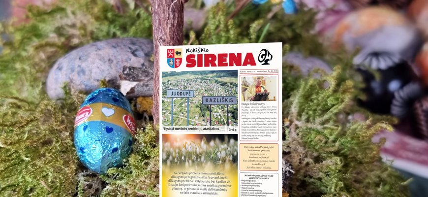 Penktadienio „Rokiškio Sirena“ numeris jau paruoštas!