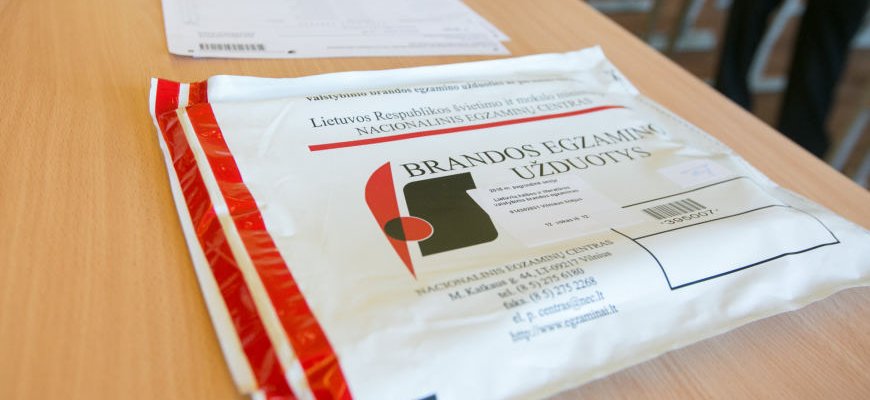 Išaiškėjo egzaminų rezultatai