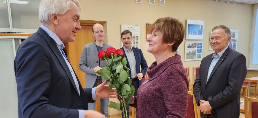 Pirmasis Kontrolės komiteto posėdis naujajai narei