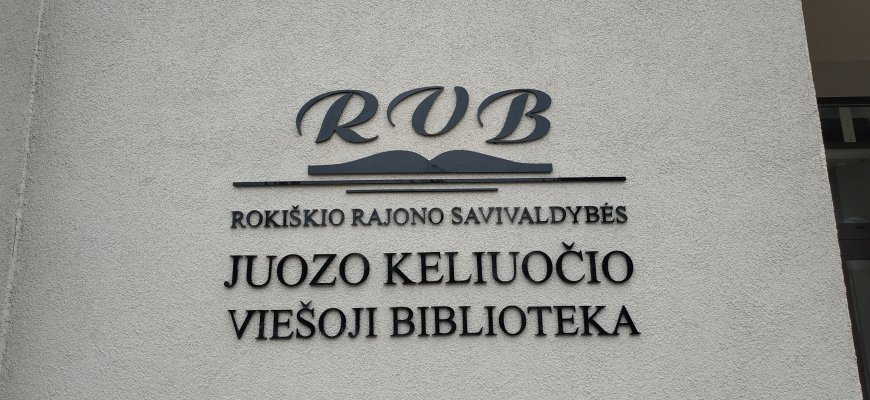 Rokiškio rajono savivaldybės Juozo Keliuočio viešoji biblioteka kviečia