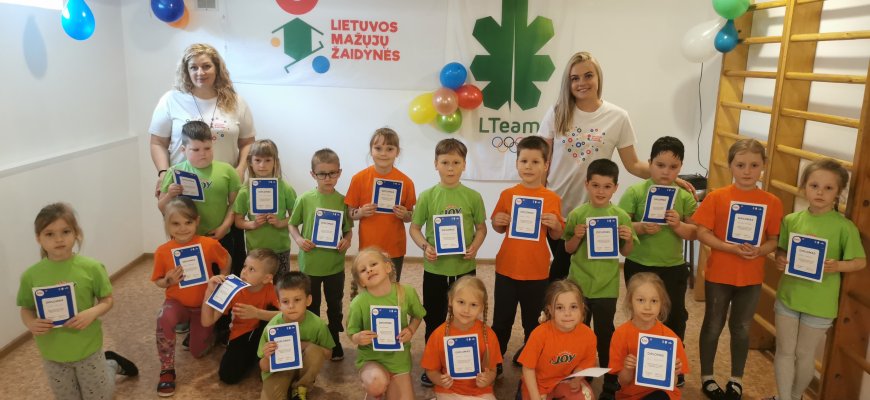 „Lietuvos mažųjų žaidynių 2021“ įstaigų festivalis Rokiškio lopšelyje-darželyje „Varpelis“ (foto)