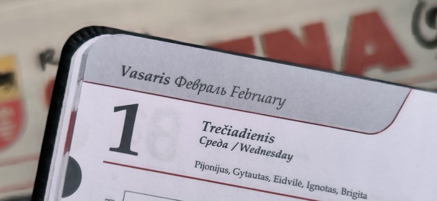 Vasario 1-oji Lietuvoje ir pasaulyje