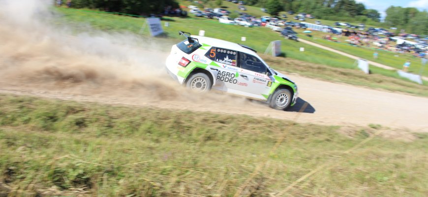 „Samsonas rally Rokiškis“ nugalėtojai – Vaidotas Žala ir Andris Malnieks (foto)