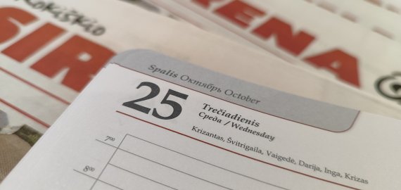 Spalio 25-oji Lietuvoje ir pasaulyje