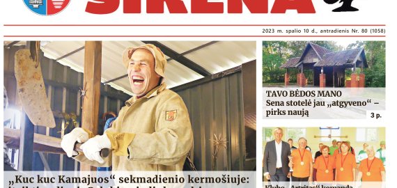 Antradienio, spalio 10 dienos „Rokiškio Sirenos“ numeris jau pakeliui!