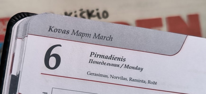 Kovo 6-oji Lietuvoje ir pasaulyje