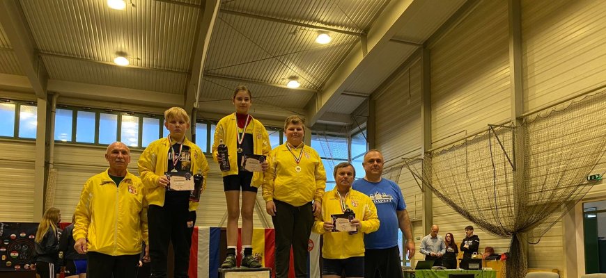 Rokiškio KKSC sunkiaatlečiai varžėsi tarptautinėse varžybose