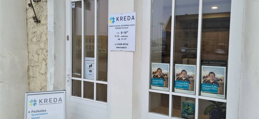 „KREDA“ siūlo net 1% metinių palūkanų terminuotiems indėliams!