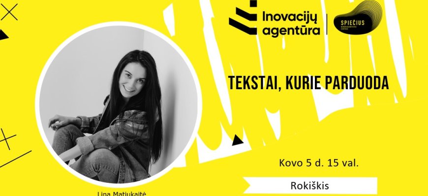 „Spiečius“ kviečia į mokymus „Tekstai, kurie parduoda“