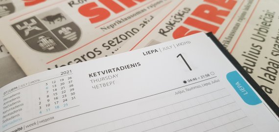 Liepos 1-oji Lietuvoje ir pasaulyje