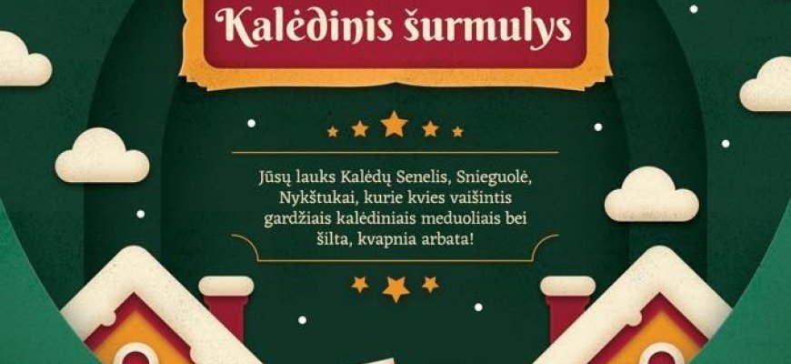 Gruodžio 18 d. - Kalėdinis šurmulys Pandėlio Kalėdinių eglučių alėjoje