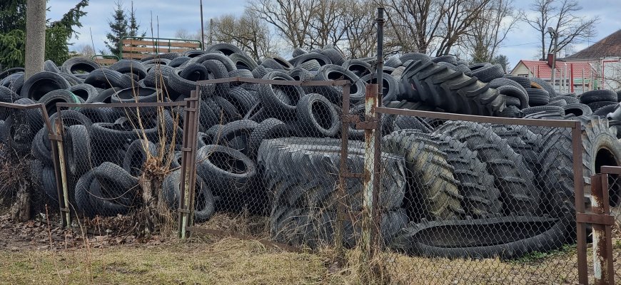 Savivaldybėms – parama bešeimininkėms padangoms tvarkyti