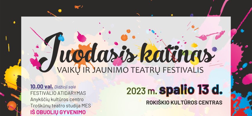 Vaikų ir jaunimo teatrų festivalis „Juodasis katinas“