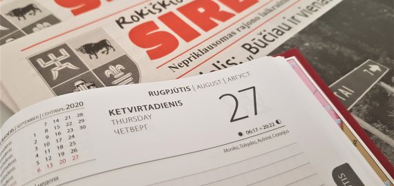 Rugpjūčio 27-oji Lietuvoje ir pasaulyje
