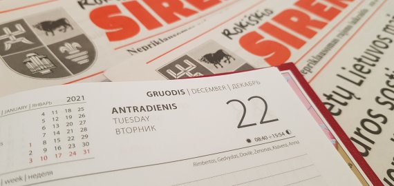 Gruodžio 22-oji Lietuvoje ir pasaulyje