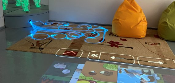 Rokiškio r. Obelių gimnazijoje įrengtas sensorinis kambarys