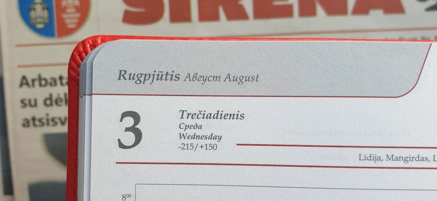 Rugpjūčio 3-oji Lietuvoje ir pasaulyje