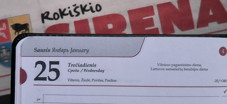Sausio 25-oji Lietuvoje ir pasaulyje