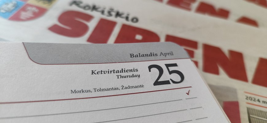 Balandžio 25-oji Lietuvoje ir pasaulyje
