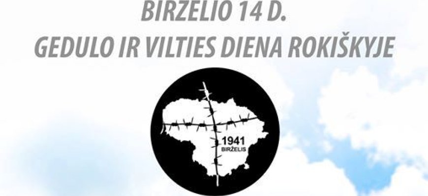 Gedulo ir vilties dienos renginiai Rokiškyje