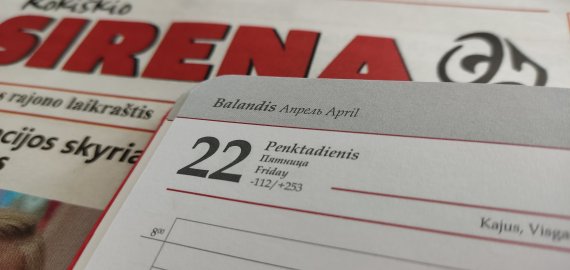Balandžio 22-oji Lietuvoje ir pasaulyje