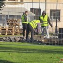 Rokiškio Nepriklausomybės a. keičiamos trinkelės (video+foto)